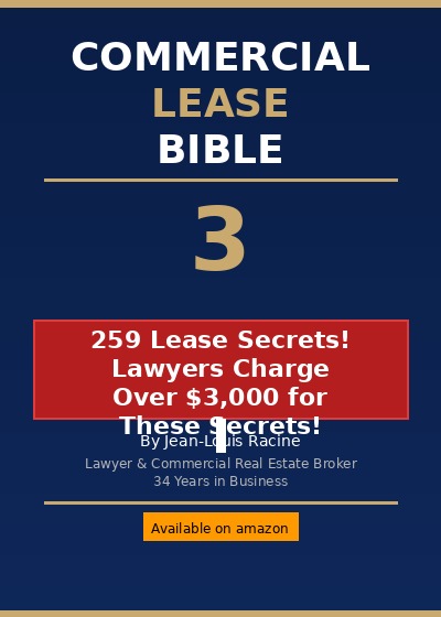 Commercial Lease Bible 3 — Jean-Louis Racine